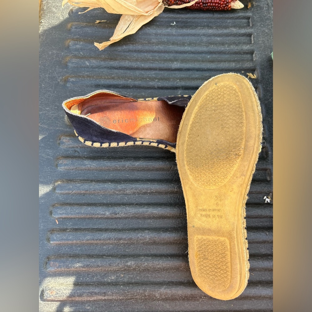 Blue flats